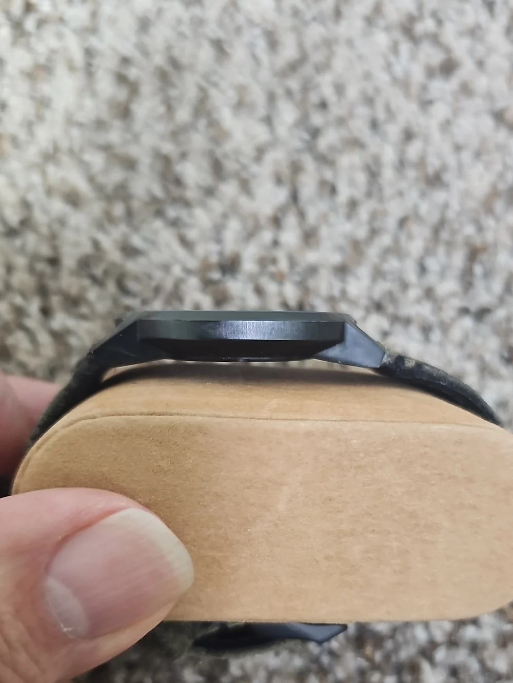 NIXON PORTER CAMO LEATHER BAND WATCH BFPM-07-223